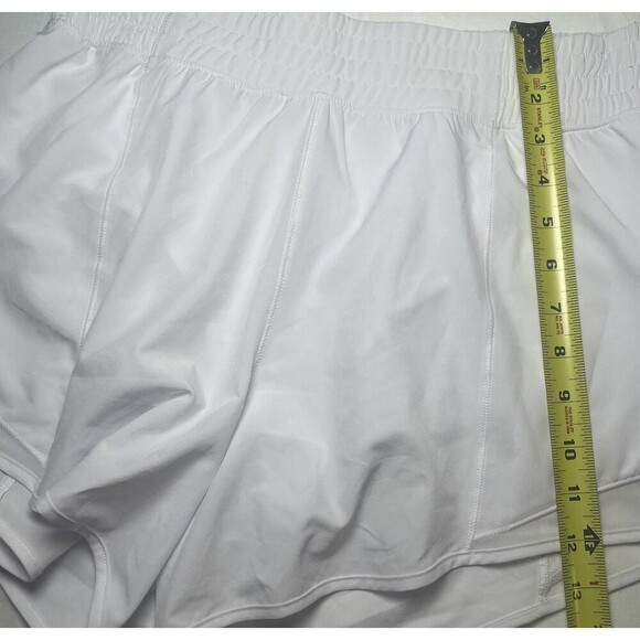 Gottex Studio White Active Running Shorts Sz Large NWT Stretch Moisture Wicking - Picture 7 of 8